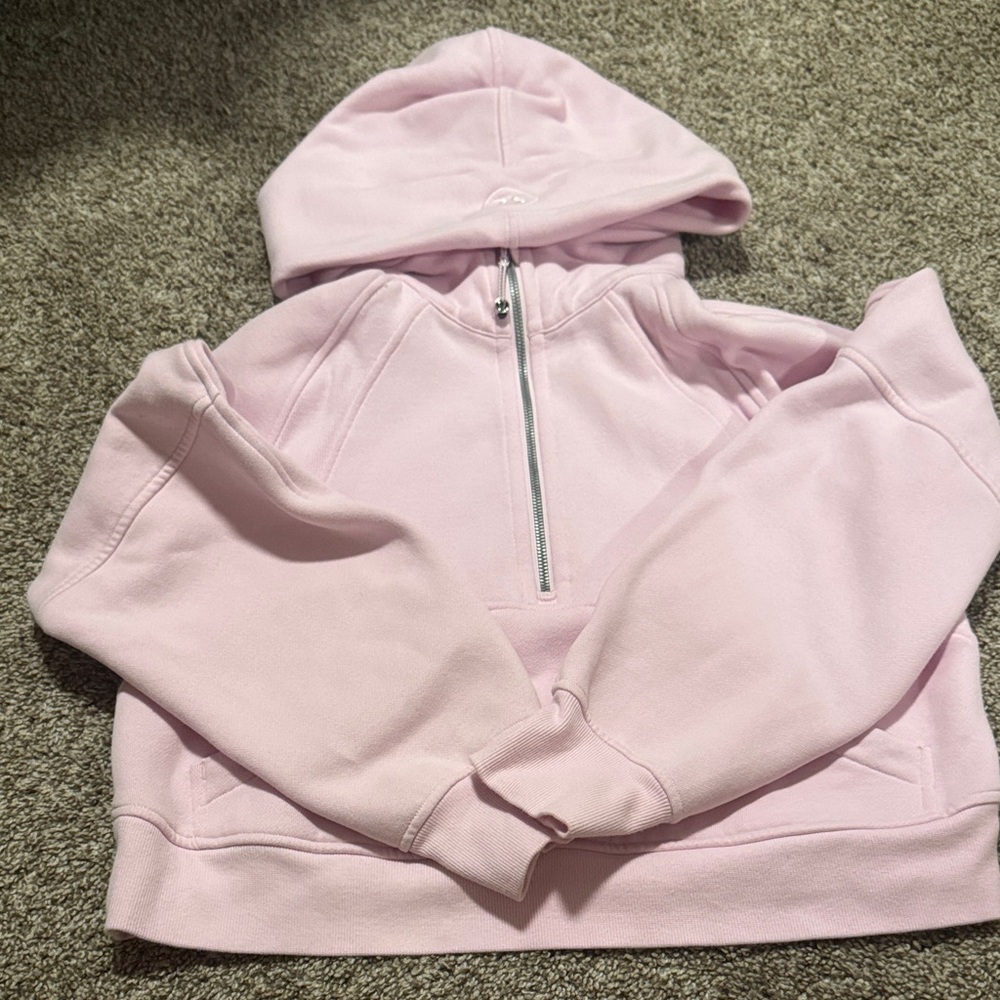 lululemon scuba oversized half-zip hoodie